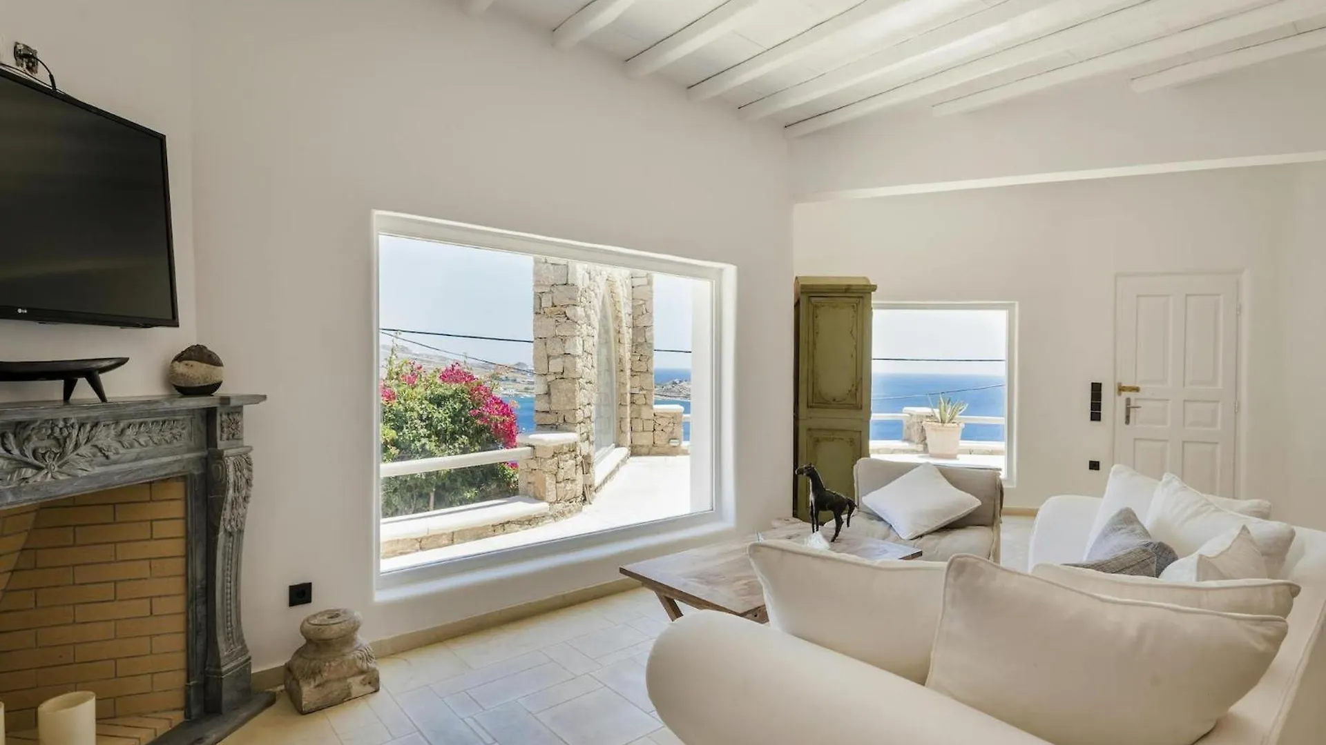 Unique Cycladic Villa With Pool Pszarú 0*,