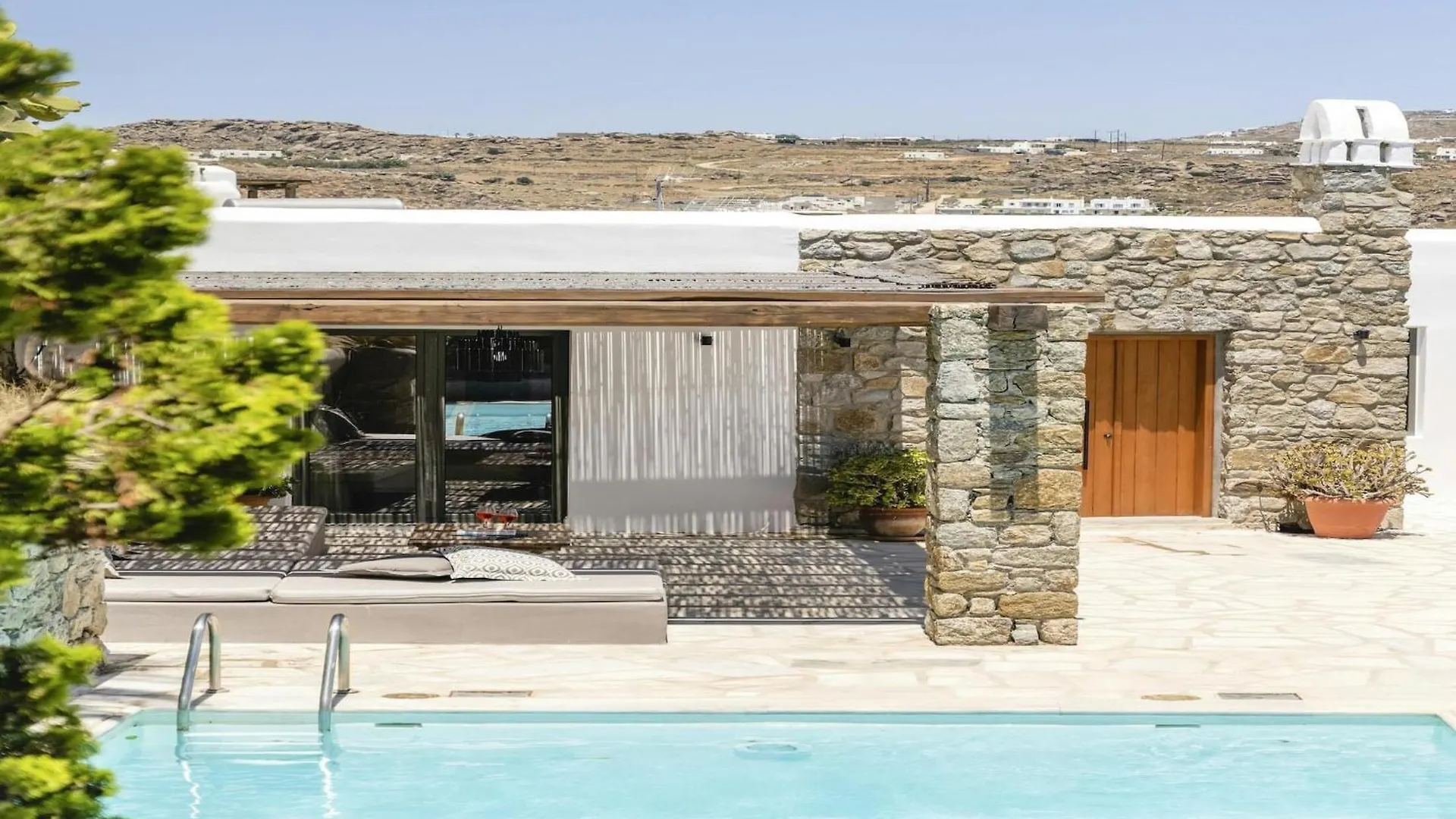 Unique Cycladic Villa With Pool Pszarú